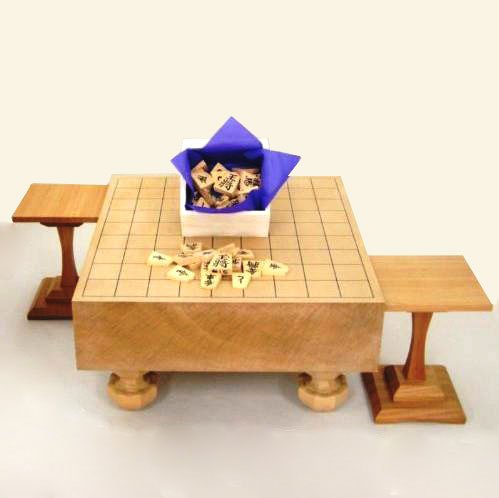 将棋セット』 本桂3寸足付 将棋盤 特売品 将棋駒黄楊上